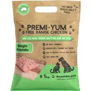 Premi-Yum Chilled Free Range Chicken Mince Pet Food 1kg