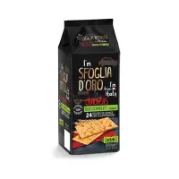 在飛比找momo購物網優惠-即期品【SFOGLIA DORO】思福雅義大利多穀蘇打餅50