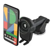 iOttie Wireless Car Charger Easy One Touch Wireless 2 Charging Dashboard Phone Mount for iPhone, Samsung Galaxy, Huawei, LG, Smartphones