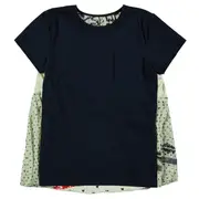 [sacai] Pattern Knit Print Cotton Jersey Tee