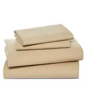 Sky Percale King Sheet Set