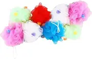 DRESSOOS Shower Sponge Ball Bath Ball for Body Scrubbing Suitable for All Random Color