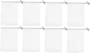 NOLITOY Exfoliating Mesh Soap Bags Face Cleaning Foaming Net 8pcs Soap Net Pouch