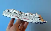 MODEL cruise ship SKY PRINCESS 1/1250 scale by SCHERBAK USA