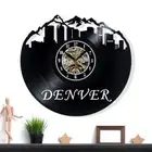 Denver Vinyl Wall Clock - Retro Decor - Unique Home Accent - Perfect Gift