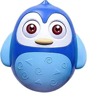 JOINPAYA The Bell Toys Mini Tumbler Cat Tumbler Hand Bell Animal Educational Hand Drum Animal Tumbler Toys Animals Blue Plastic