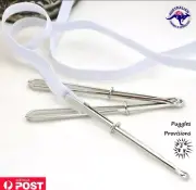 Stainless Steel Garment Clips Sewing DIY Tools Elastic Band Tape Punch Cross Sti