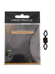 Quick and secure rig changes with 20pcs carp fishing quick change swivels