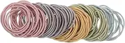 Totority 100pcs Elastic Hair Bands Non Slip Comfortable Hair Ties for Little Seamless Design Ponytail Holders Lightweight and Portable for Daily Use