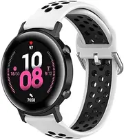 [MGTCAR] 20mm 22mm Silicone Watch Band for Garmin vivoactive 3 4 Forerunner 245 245M 645 Smart Watch Wristband Accessories