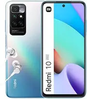 [Xiaomi] Redmi 10 2022 Smartphone 4+128GB, 6.5 Inch FHD+ 90Hz DotDisplay, MediaTek Helio G88, 50MP AI Quad Camera, 5000mAh, Sea Blue (UK Version)