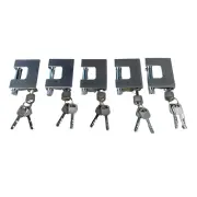5 SHIPPING CONTAINER PADLOCKS 70MM KEYED ALIKE