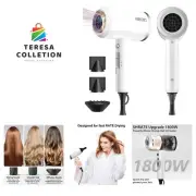 Ionic Hair Dryer, Professional Salon Negative Ions Blow Dryer, Powerful 1800W...