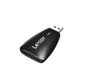 Lexar Multi-Card 2-in-1 USB 3.1 Reader transfers of up to 312MB/s for SD and microSD, plus up to 160MB/s for CompactFlash cards LRW450UB