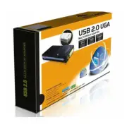 USB 2.0 UGA Multi-Display Adapter Supporting DVI+VGA+HDMI (Max. resolution: 1920