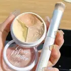3-Color Concealer Palette Liquid Foundation Matte Concealer Cream Face Contour