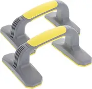 GANAZONO 2Pcs Push Up Bars Ergonomic Handles for Home Fitness Non Slip Stand for Strength Training Versatile Workout Equipment for Pushups Squats and More
