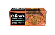 2 x Olina's Bakehouse Biscuits Date & Apricot Cracker 100G