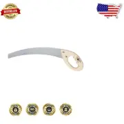 17" Curved Pruning Saw with Tri-edge Razor Teeth for Effortless Cuts