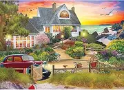 CRA-Z-Art - RoseArt - My Happy Place - Seaside Hill - 1000 Piece Jigsaw Puzzle