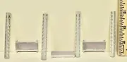 ONE GREY PLASTIC SHELVING GARAGE ACCESSORIES FOR DIORAMA 1:24 (G) Scale