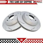 New Rear Brake Rotors Set For 1998-2002 Chevrolet Camaro Pontiac Firebird