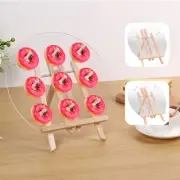 6/9 Holes Donut Display Stand Acrylic Donut Wall Display Stand Reusable qrNkm