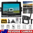 7" HD Screen Monitor+Reversing Parking Reverse Camera Night Vision For Truck Bus