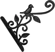 Abaodam 1 Set Heavy Duty Wall Bracket Hook for Hanging Plants Bird Feeders Wind Chimes Sturdy Support for Garden Space Saving Plant Display