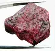81 Cts Natural Enhanced Red Ruby Rough Loose Gemstone Z - 149
