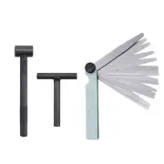 Motorcycle Engine Valve Screw Adjustment Tool with Metric Feeler Gauge 0.02-1mm
