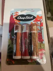 ChapStick Fall Favorites Flavored Lip Balm 0.15 Oz Caramel Apple Pie Vanilla