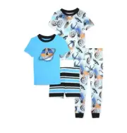 Cozy Jams Baby and Toddler Boy Pajama Sleepwear Set, 4-Piece