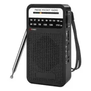 AM FM Radio, Transistor Radio with Loudspeaker, Headphone Jack, Portable2961