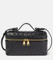 [Bottega Veneta] Bottega Veneta Bang Bang Intrecciato leather tote bag One Size black