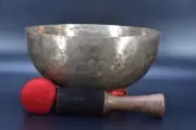 9"Inche Collected Handmade Singing Bowl Set-Jambati Bowl-Deep Long Lasting Sound