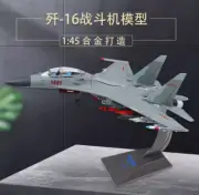 1:45 46CM China J-16 Fighter Jet Airplane Diecast Military Plane Aircraft Model
