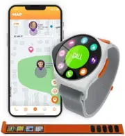 NickWatch GPS Tracking Smartwatch by Nickelodeon (NICKW001-2) App,Chat,Call (OPE
