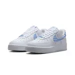 NIKE AIR FORCE 1 LOW BLUE GINGHAM 藍格紋 DZ2784-100