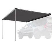 San Hima Car Side Awning 2.5x3m Pull-out Telescoping Poles Waterproof Car Shade