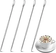 4pcs Stainless Steel Coffee Latte Art Pen DIY Upgraded Coffee Fancy Stitch Barista Tool for Espresso Machine Cafe Home Kitchen Coffee Fancy Stitch Barista Tool for Cappuccino Latte Espresso Decorating