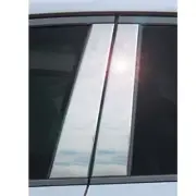 8PCS Silvery Pillar Posts Door Window Sticker Cover For Chevrolet Onix 2020-2023