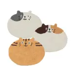 ψ白露艸艸ψ 日本直送 圓圓貓咪 地墊 腳踏墊 地毯 日貨 日本 貓咪