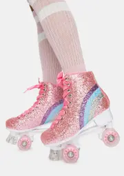 [Sugar Thrillz] Disco Derby Glitter Roller Skates