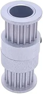 1/5/10pcs 19 Teeth HTD3 Timing Pulley Bore 4/5/6/6.35/8/10/12mm HTD3 Synchronous Wheel Belt Width 10mm 19 Tooth HTD3 Timing Pulley(5mm,5pc-10mm)