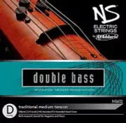 D'Addario NS Electric Traditional Bass Single D String, 3/4 Scale Medium Tension