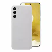 OUT OF STOCK Samsung Leather Cover Case for Galaxy S22 - Light Grey
