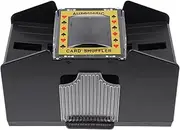 Vaguelly Long-Lasting Poker Electric Card for 4 Decks Poker Set Poker Card Dealer Quiet Automatic Mixing Tool