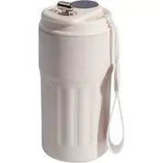 Intelligent Temperature Display Thermos Cup For Men'S And Women'S Coffee Cups(White)