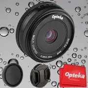 Opteka 28mm f/2.8 Manual Focus Prime Lens for Olympus OM-D E-M10 E-M5 PEN E-PL7